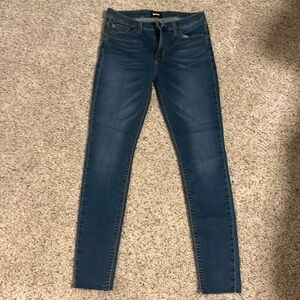 Hudson Midrise Ankle Natalie Super Skinny Jeans 28